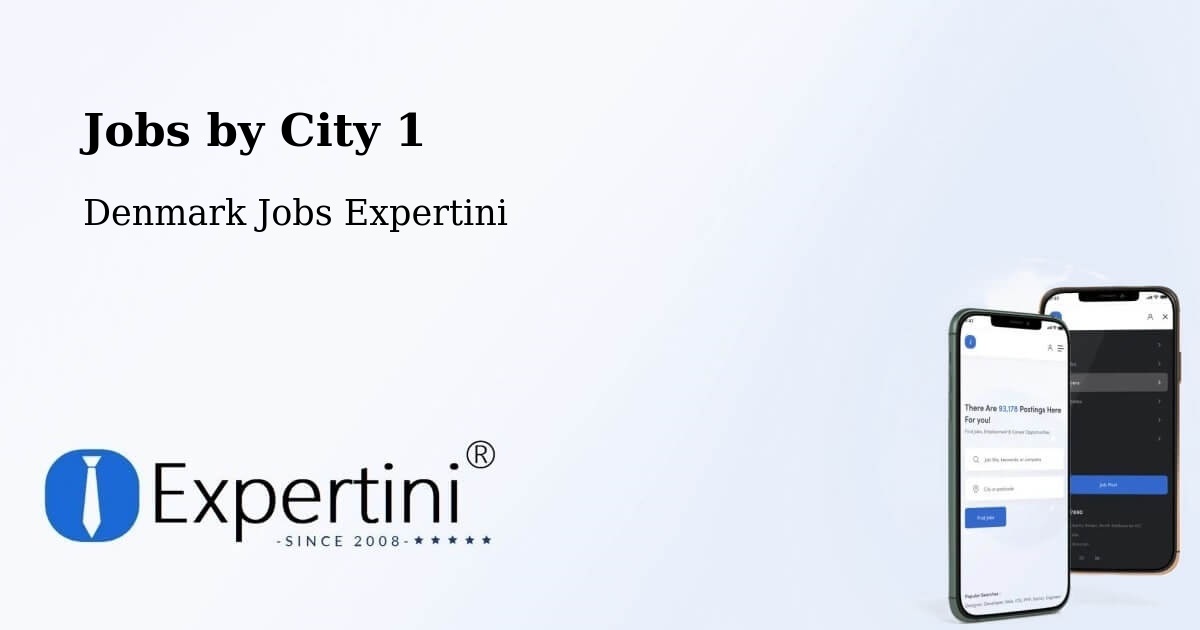 City Jobs in Denmark - Expertini